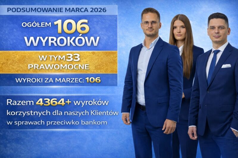 Image for the Tweet beginning: 📊 Marzec 2026 w sprawach