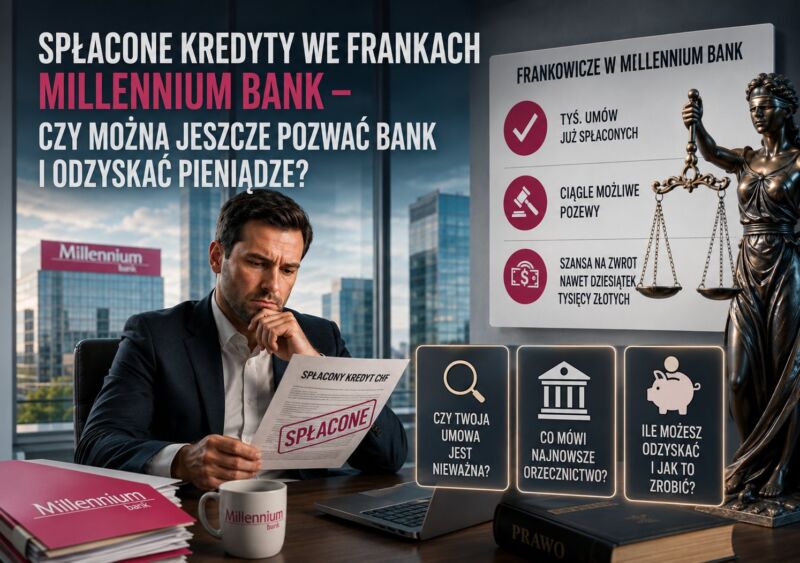 Image for the Tweet beginning: 🔥 Spłaciłeś kredyt frankowy w