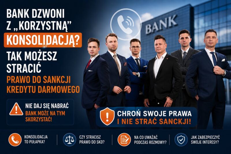 Image for the Tweet beginning: Bank dzwoni z „korzystną” konsolidacją