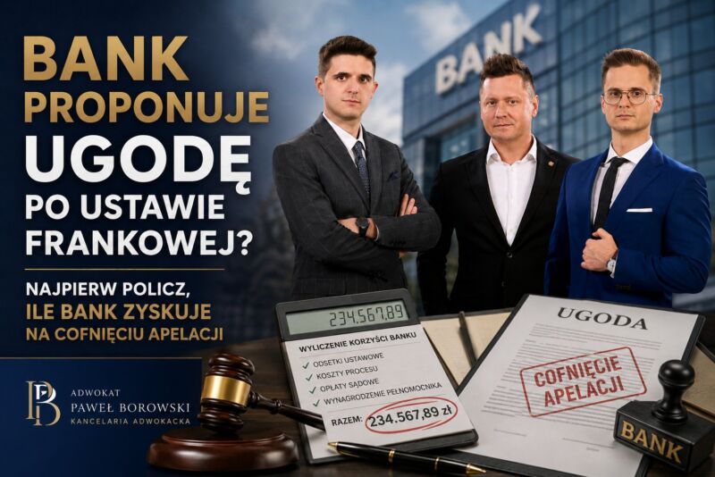 Image for the Tweet beginning: 🏦 Bank proponuje ugodę po