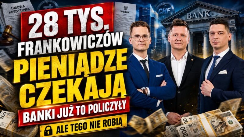 Image for the Tweet beginning: Banki już policzyły, ilu frankowiczów