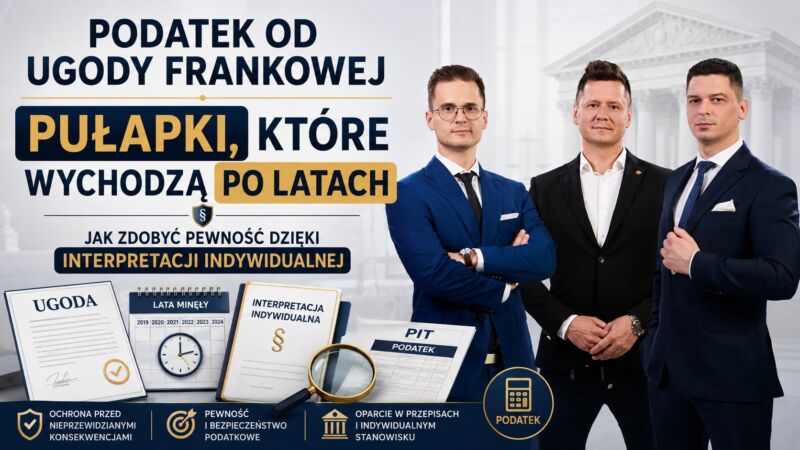 Image for the Tweet beginning: Ugoda frankowa bez podatku? Nie