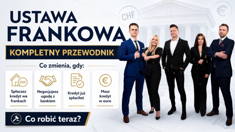 Image for the Tweet beginning: Ustawa frankowa — co zmienia,