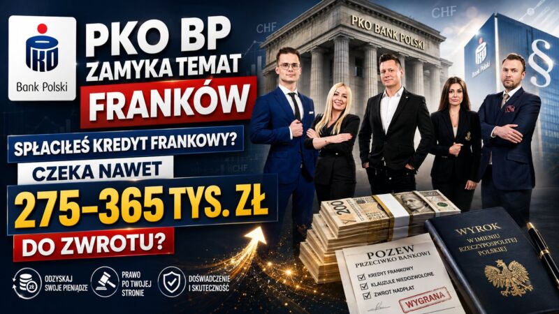 Image for the Tweet beginning: PKO BP chce definitywnie zamknąć