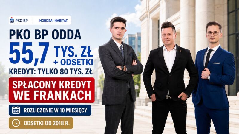 Image for the Tweet beginning: Kredyt wynosił zaledwie 80 tys.