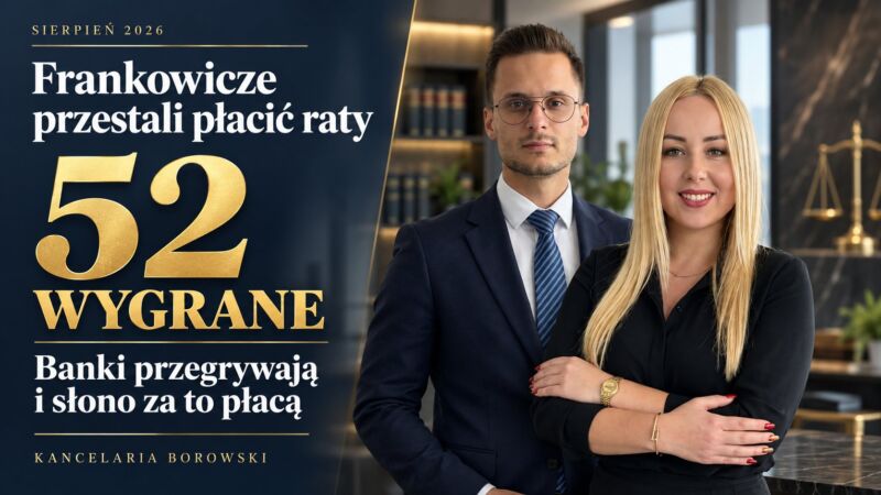 Image for the Tweet beginning: 🔥 52 wygrane sprawy w